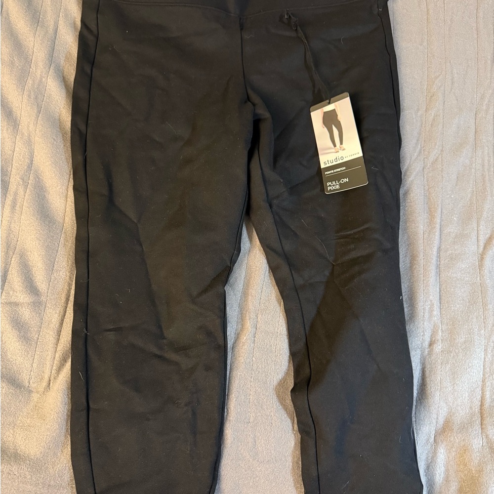 Studio Black Pull-On Pants